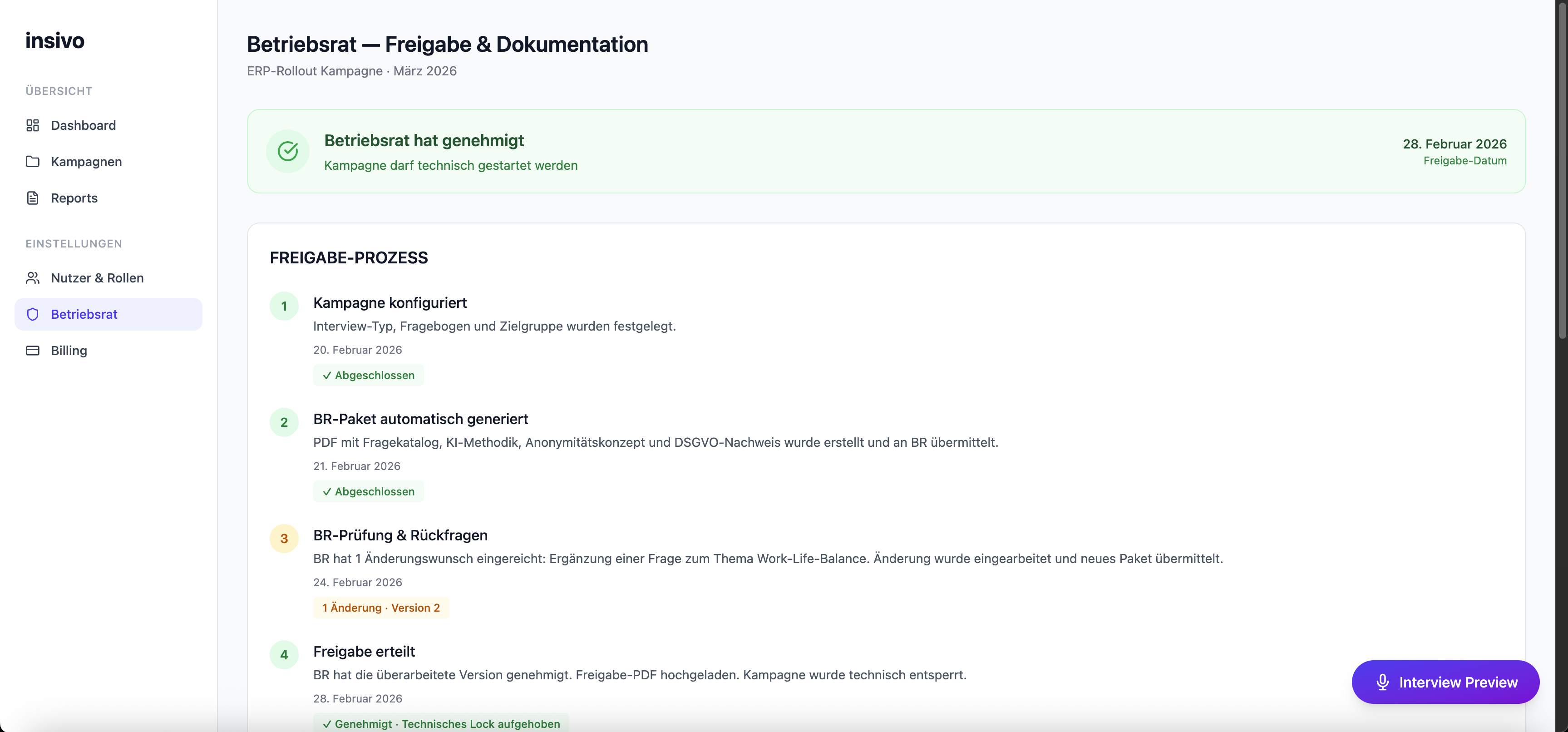 Betriebsrat Freigabe Mockup